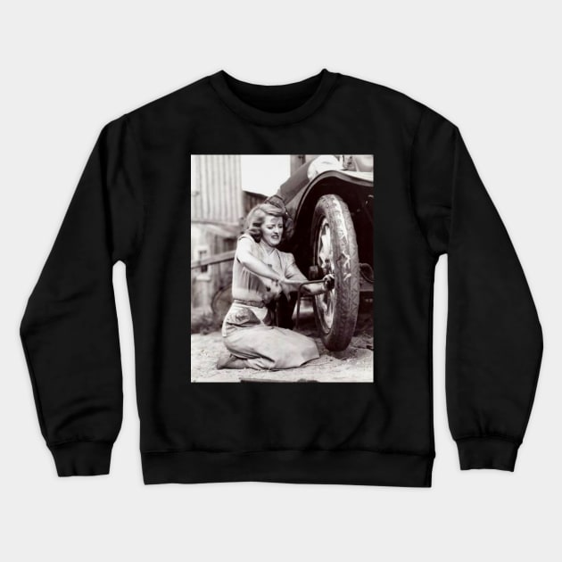 Bette Davis / 1908 Crewneck Sweatshirt by DirtyChais